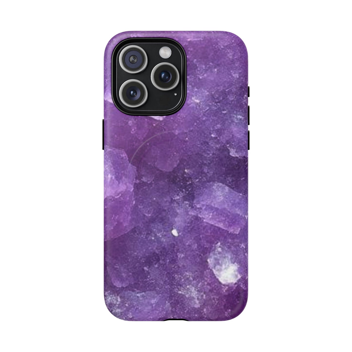 Spiritually Refined – Amethyst Crystal iPhone Magnetic Tough Case