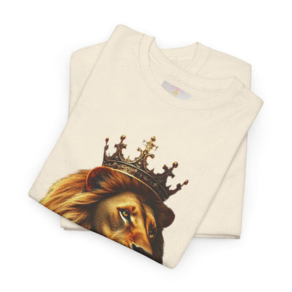 Christ Is King – Lion & Cross Women’s Christian Tee
