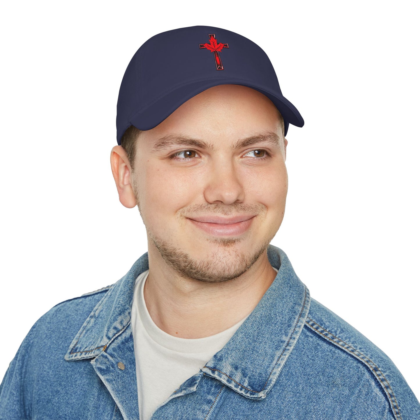 Canadian Cross - Men's Lo-Pro Baseball Cap