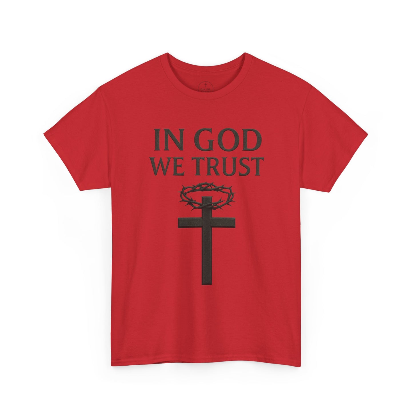 In God We Trust (Crown of Thorns) – Men’s Christian Tee