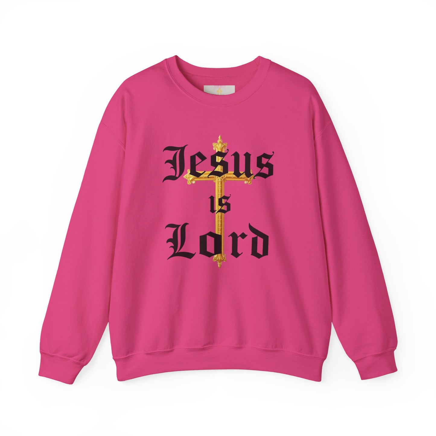 Women’s “Jesus is Lord” Christian Sweatshirt – Faith Statement Pullover