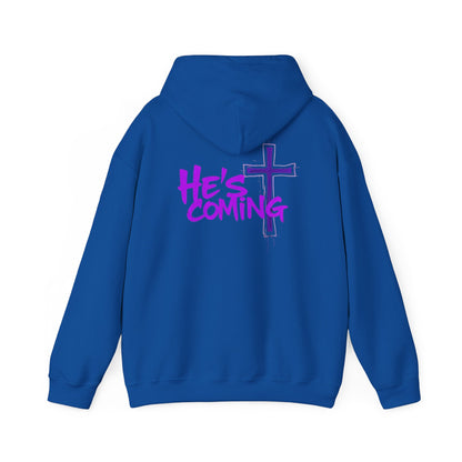 He’s Coming Women’s Hoodie- Christian Apparel
