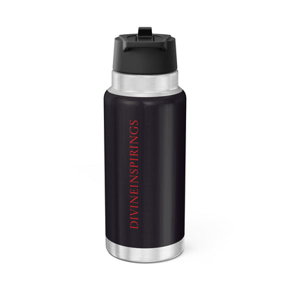Faith Fueled – Nuclear Energy Stainless Steel Bottle (Red)