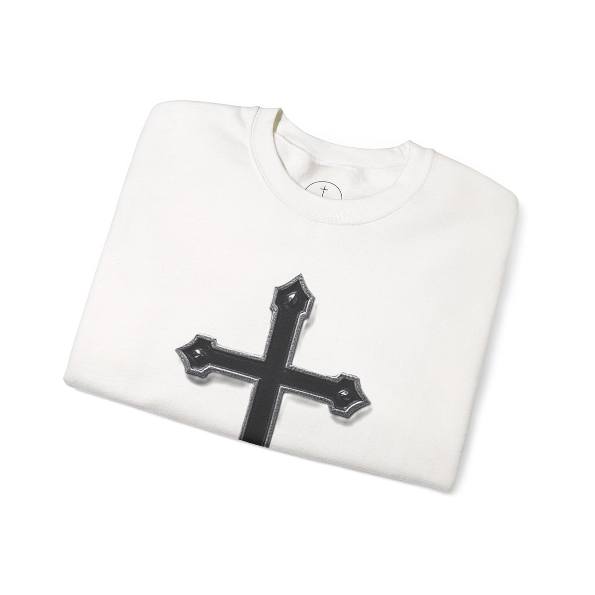 Black Cross Men’s Christian Sweatshirt