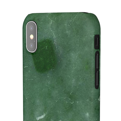Jade Stone Finish iPhone Snap Case