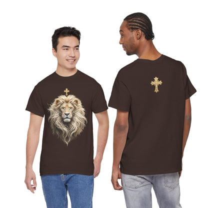 Christ the King (Lion of Judah) — Men's Christian T-Shirt