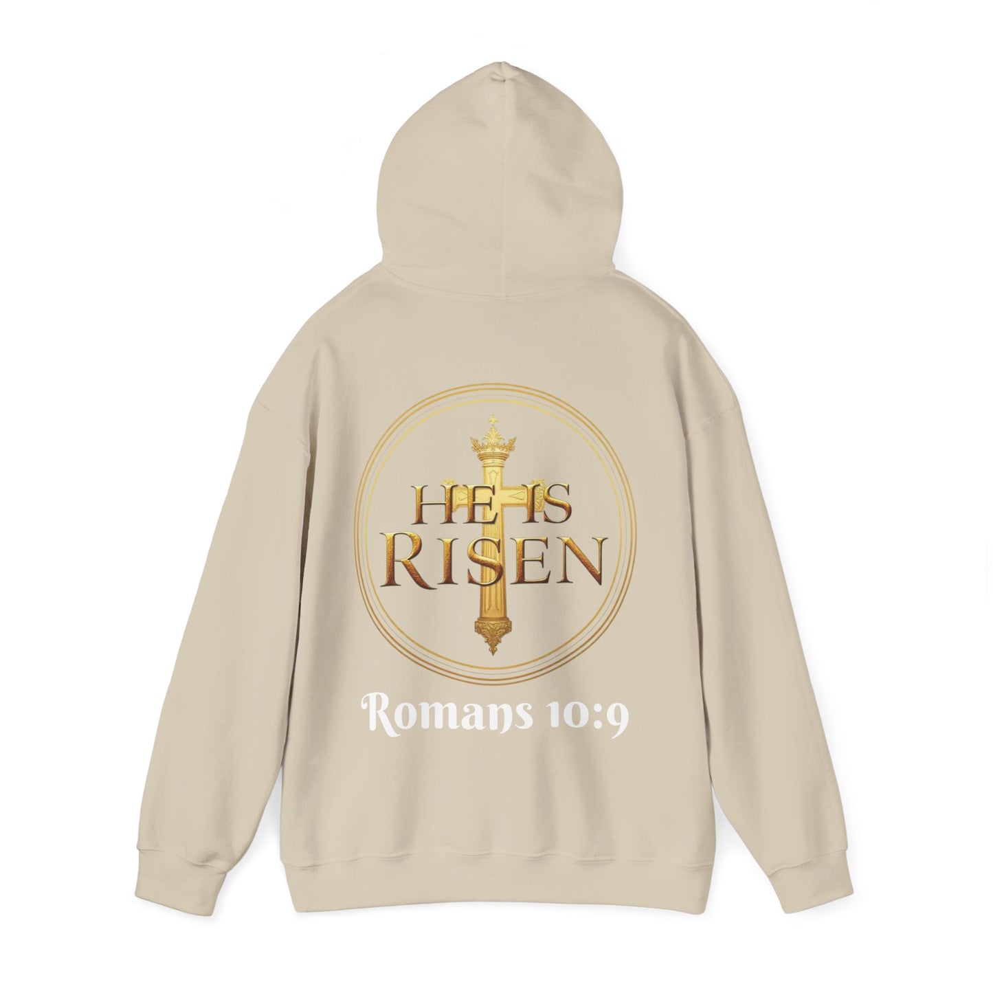 Bold Faith Men’s Hoodie – Celebrate He Is Risen
