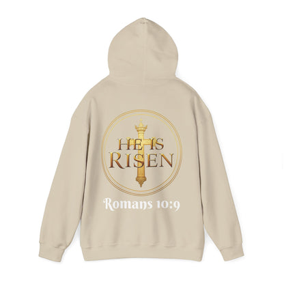 Bold Faith Men’s Hoodie – Celebrate He Is Risen