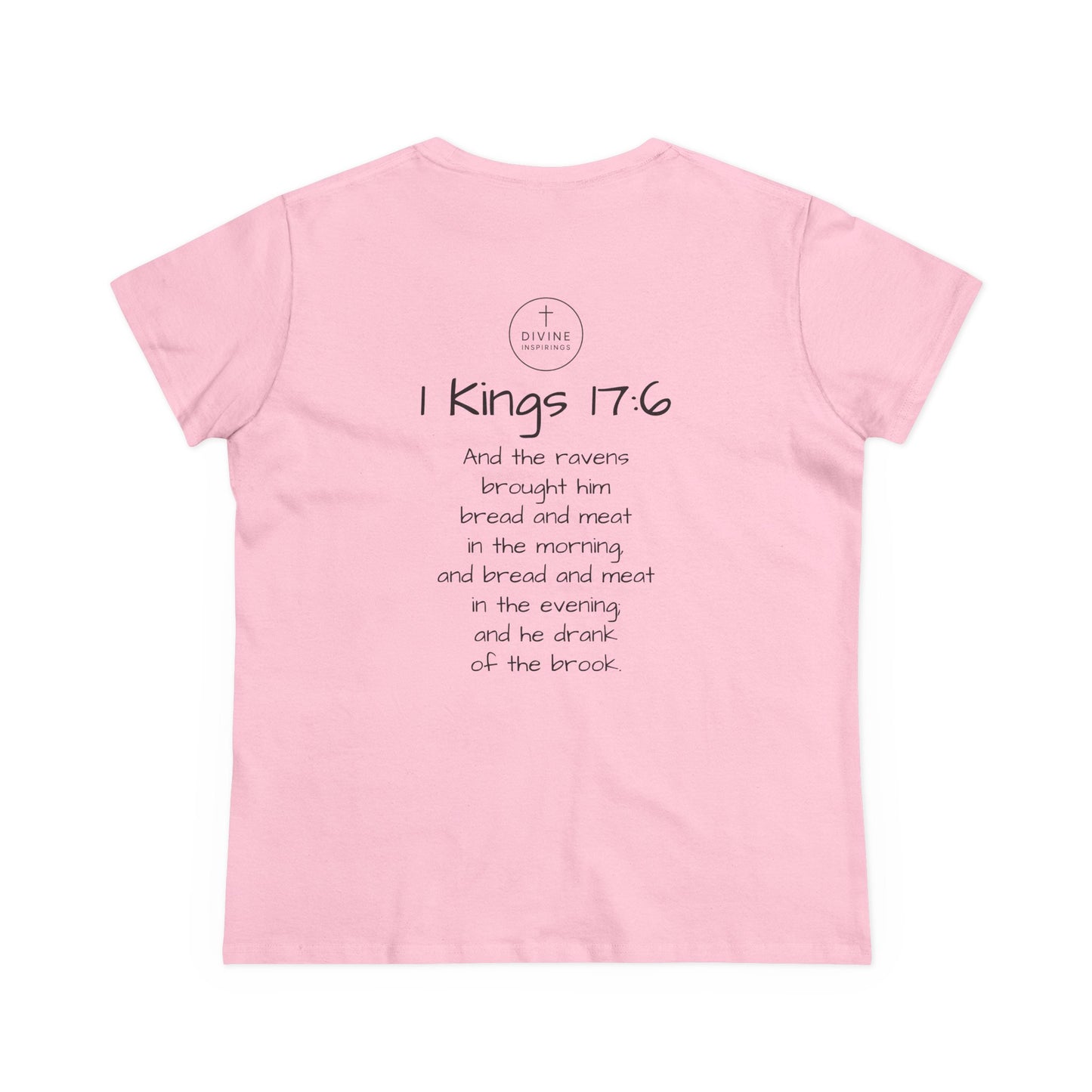 Fed by Faith – Cross & Crows Women’s Tee