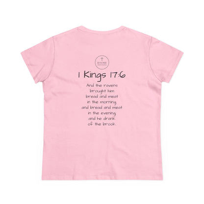 Fed by Faith – Cross & Crows Women’s Tee