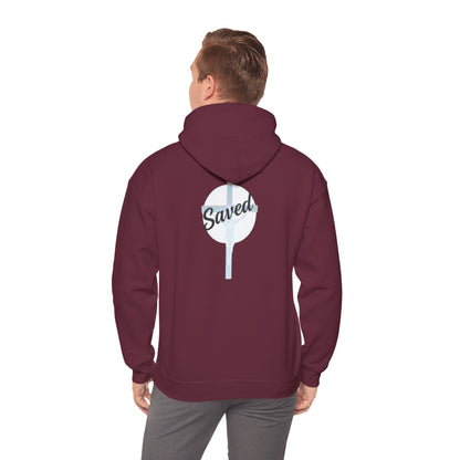 Saved in Christ – Men’s Christian Hoodie