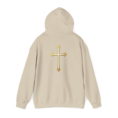 Gold Cross Women’s Christian Hoodie