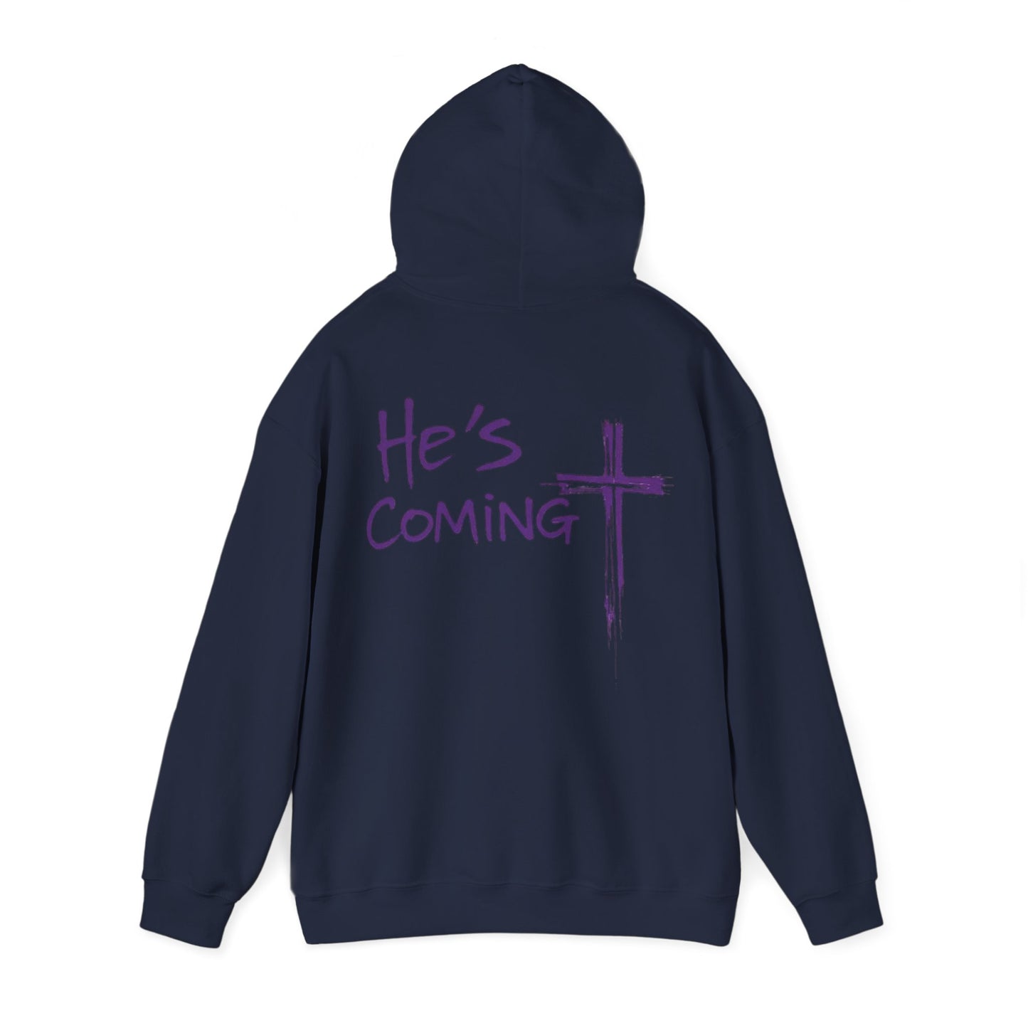 Awaiting Glory – "He's Coming" Women's Christian Hoodie