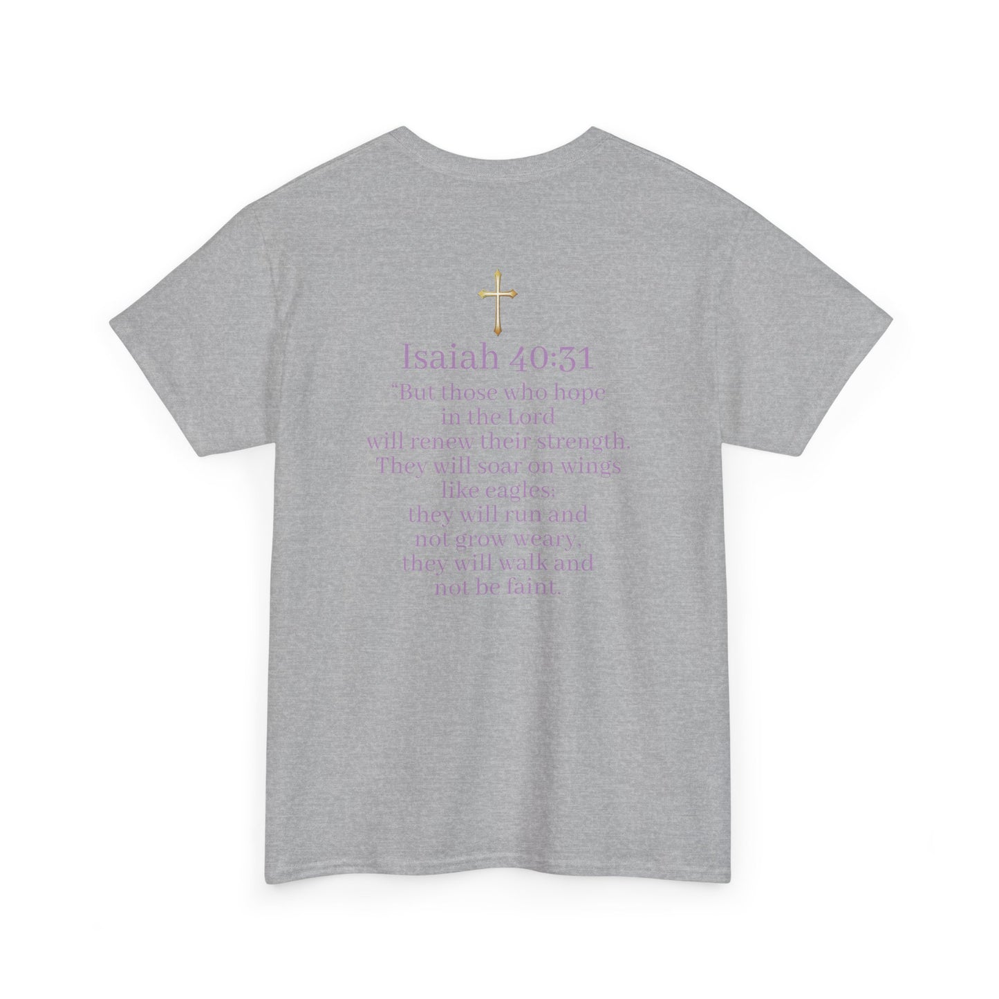 Men’s “Hope” Tee – Bold Scripture Design | Isaiah 40:31