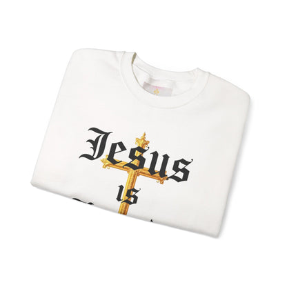 Women’s “Jesus is Lord” Christian Sweatshirt – Faith Statement Pullover