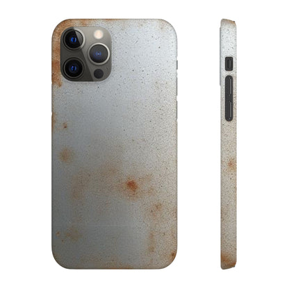 Old Steel Finish iPhone Snap Case