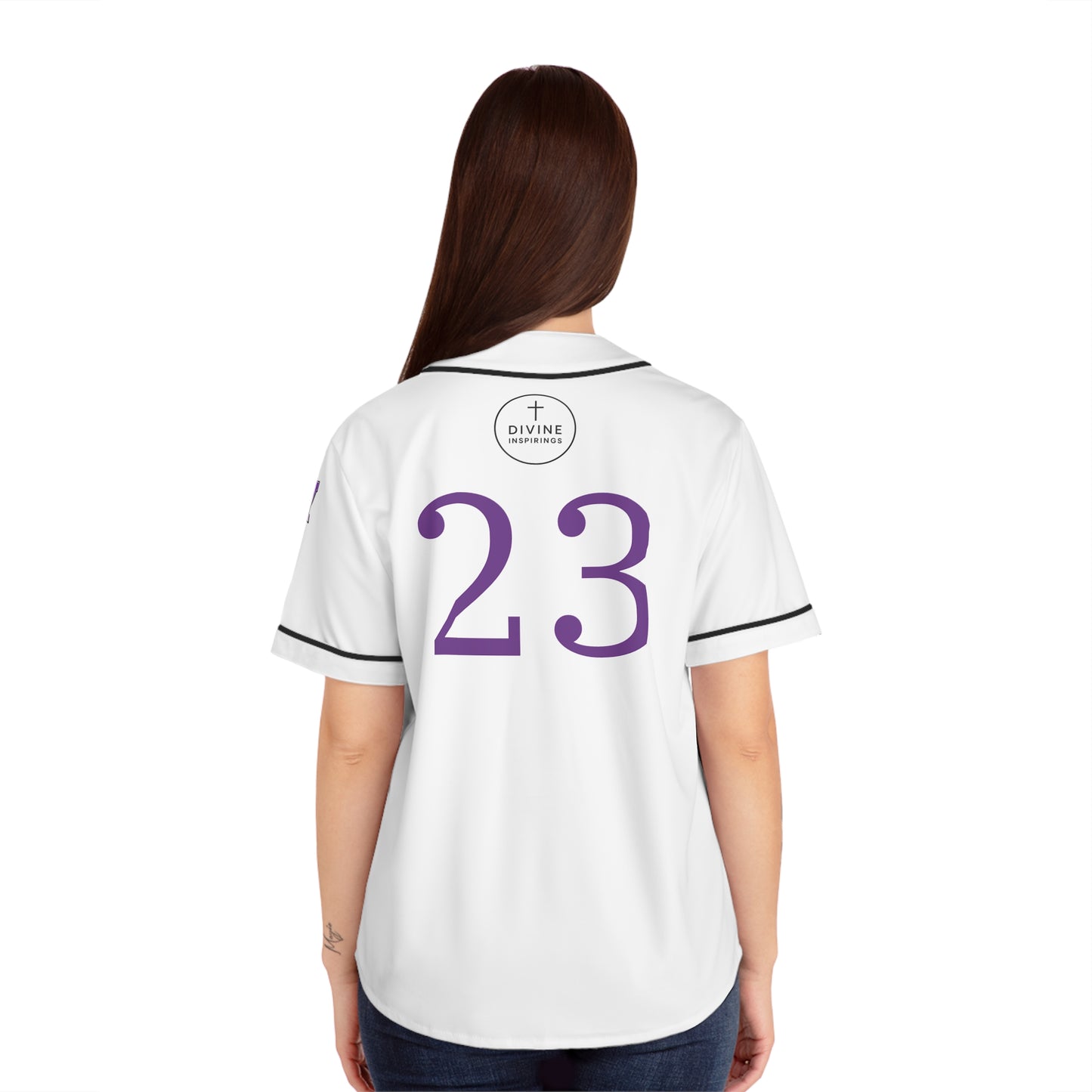 Victory in Christ Women’s Home Jersey – Play for His Glory