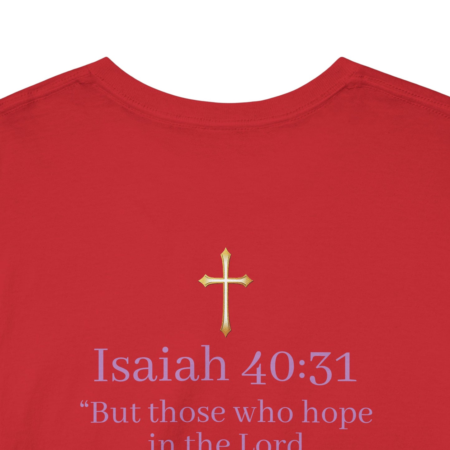 Men’s “Hope” Tee – Bold Scripture Design | Isaiah 40:31