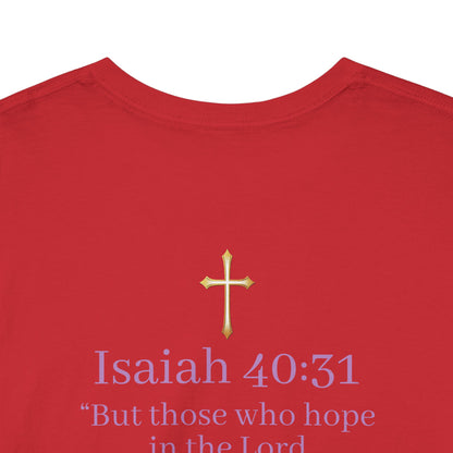 Men’s “Hope” Tee – Bold Scripture Design | Isaiah 40:31