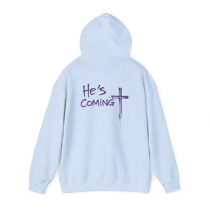He's Coming - Women's Christian Hoodie (Awaiting Glory)