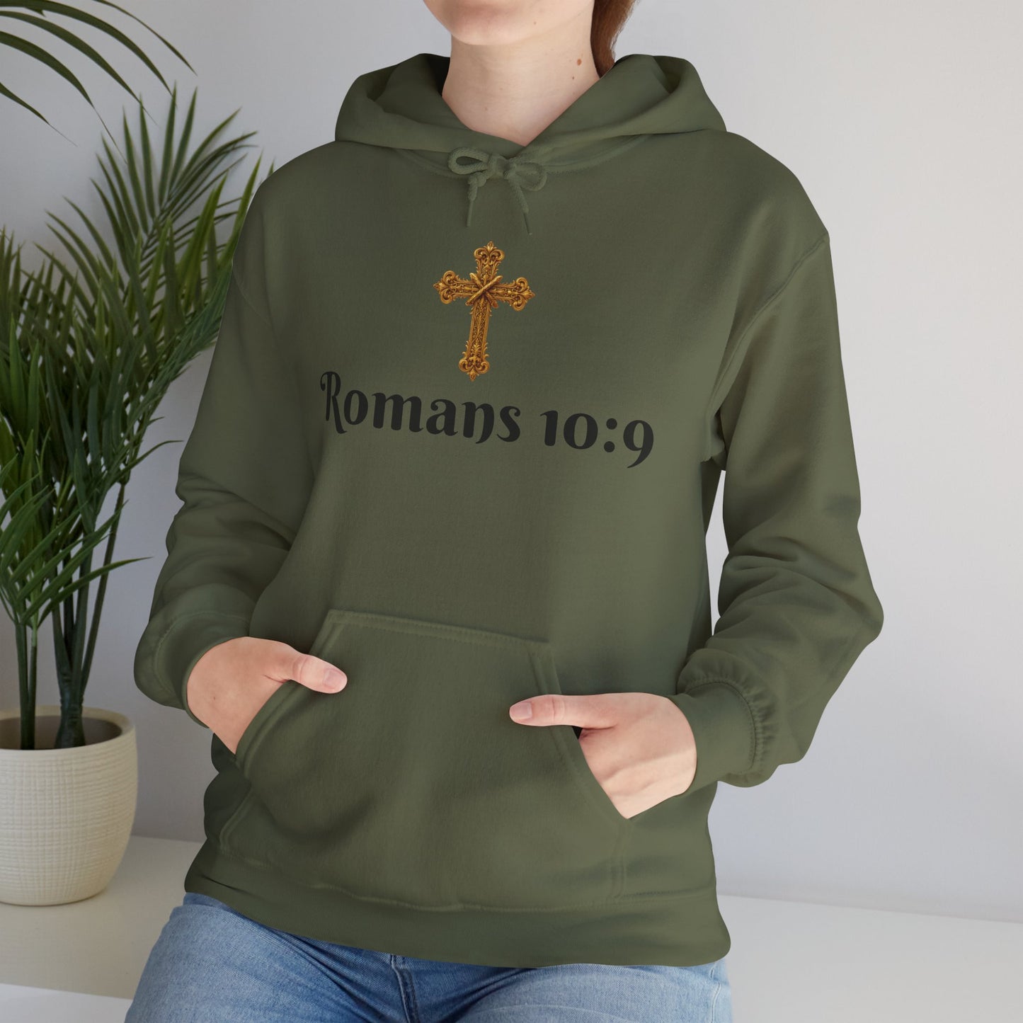 Jesus Is Lord Christian Hoodie – Women’s Bold Faith Streetwear (Dark Lettering)