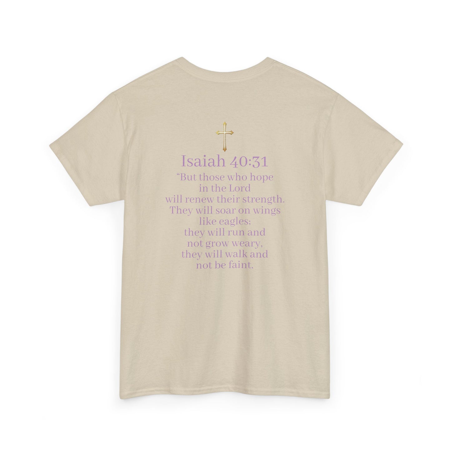 Men’s “Hope” Tee – Bold Scripture Design | Isaiah 40:31