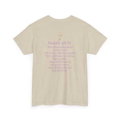Men’s “Hope” Tee – Bold Scripture Design | Isaiah 40:31