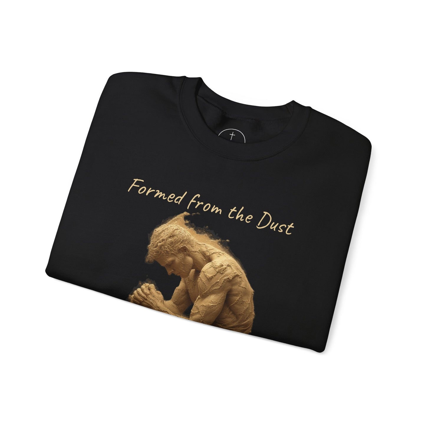 Formed from the Dust (Light Lettering) - Men’s Christian Sweatshirt