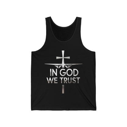 In God We Trust | Women’s Christian Tank Top with Front Design