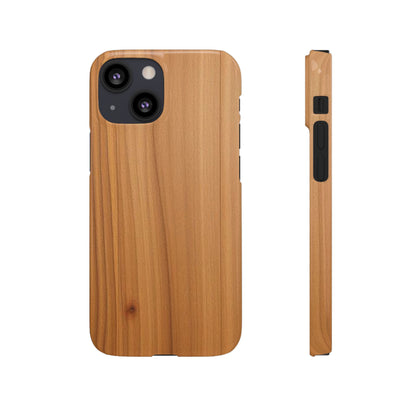 Natural Wood Grain iPhone Snap Case