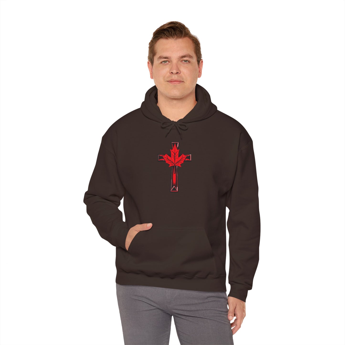 Faith and Flag – Men’s Patriotic Faith Hoodie