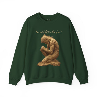 Formed from the Dust (Light Lettering) - Men’s Christian Sweatshirt
