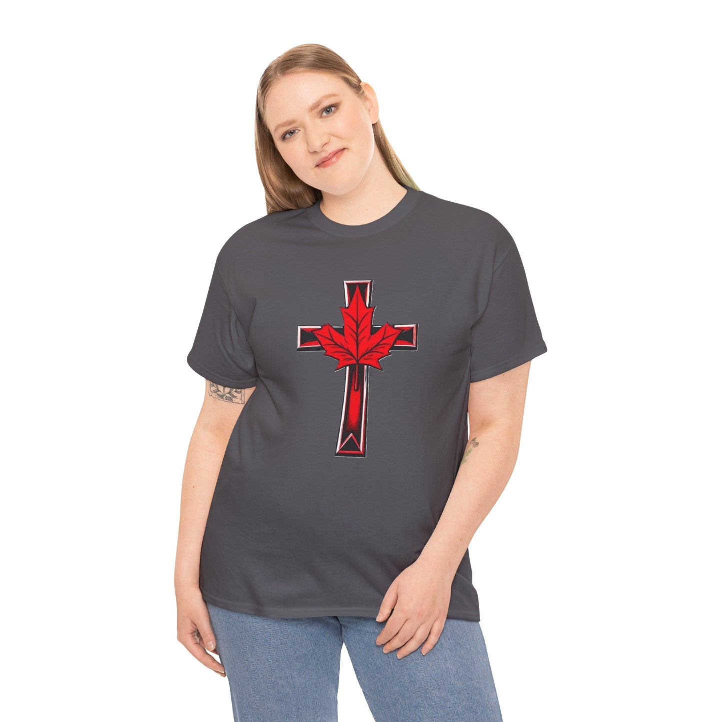 Faith and Flag - Women's Christian T-Shirt