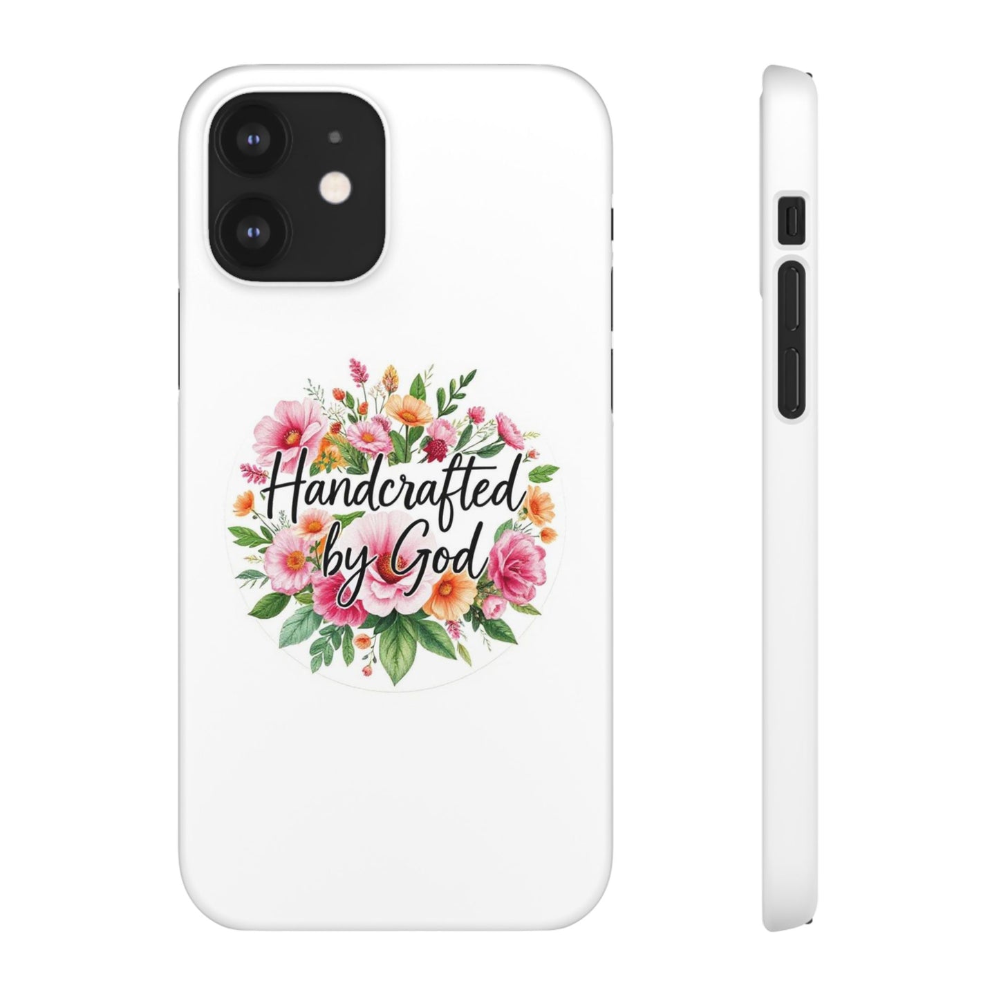 Handcrafted by God Snap Case for iPhone – Fearfully & Wonderfully Made