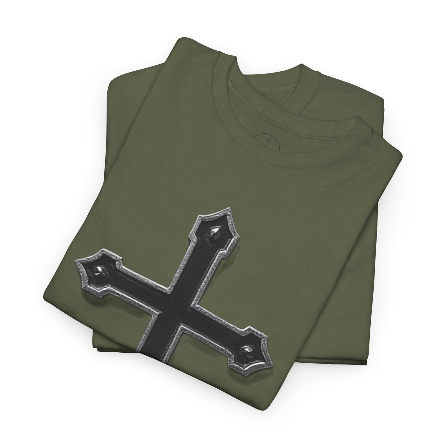 Black Cross Men’s Christian T-Shirt