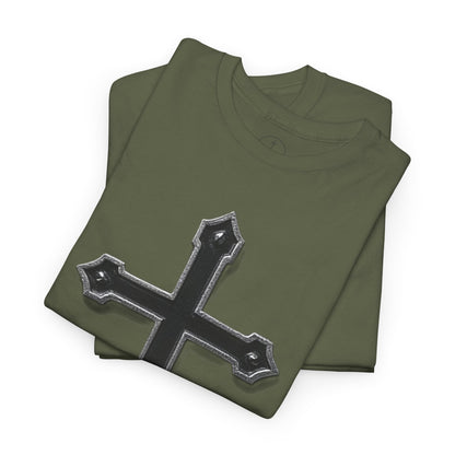 Black Cross Men’s Christian T-Shirt