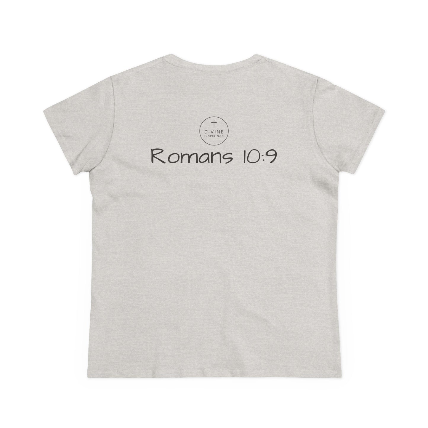 Simple Math Women’s T-Shirt – Bold Faith (Black Chalk)