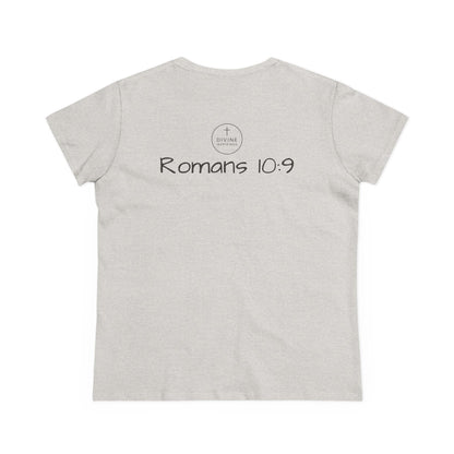 Simple Math Women’s T-Shirt – Bold Faith (Black Chalk)