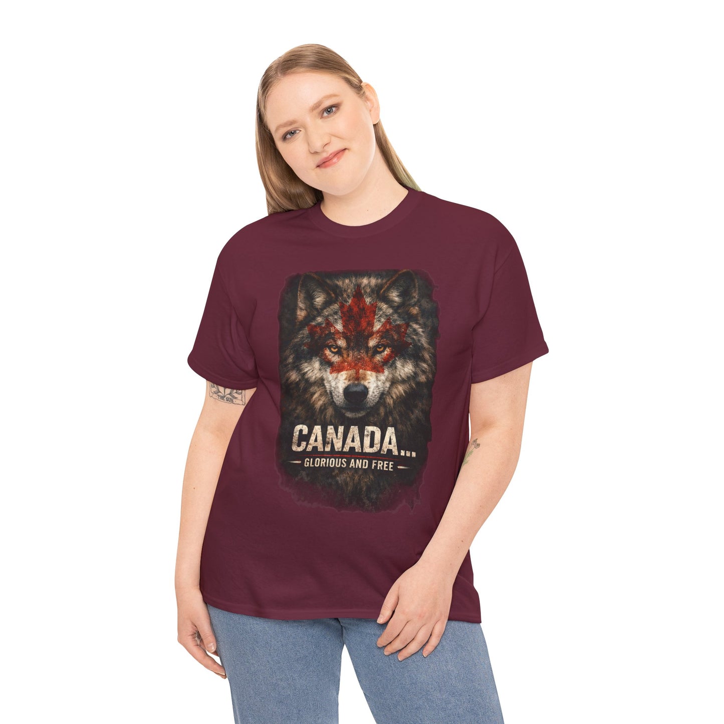 War Paint – Canada: Glorious and Free Women's T-Shirt