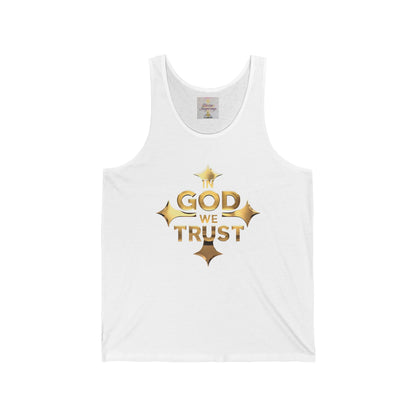 In God We Trust (Gold) – Women’s Christian Tank Top