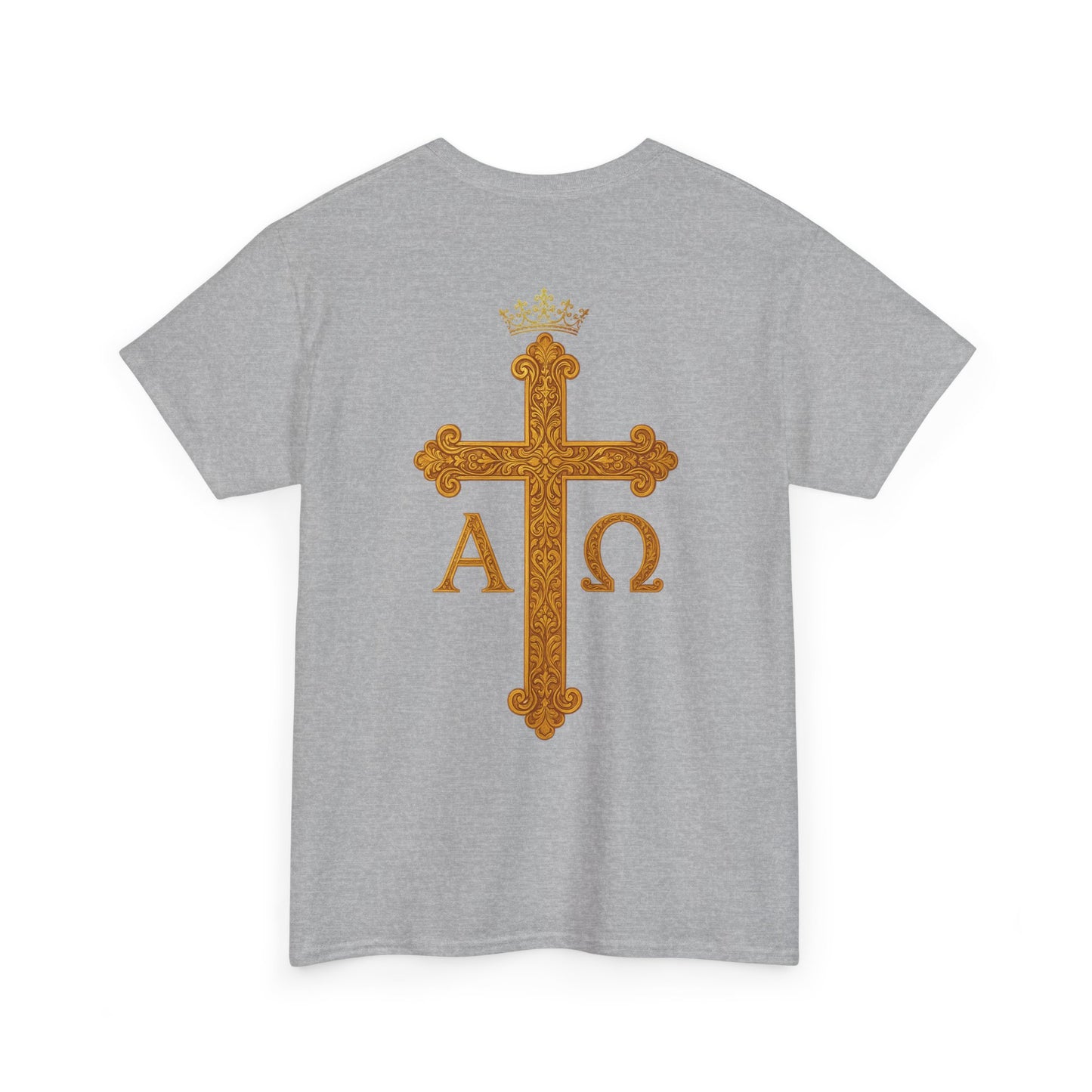 Christ Is King – Lion & Cross Men’s Christian Tee