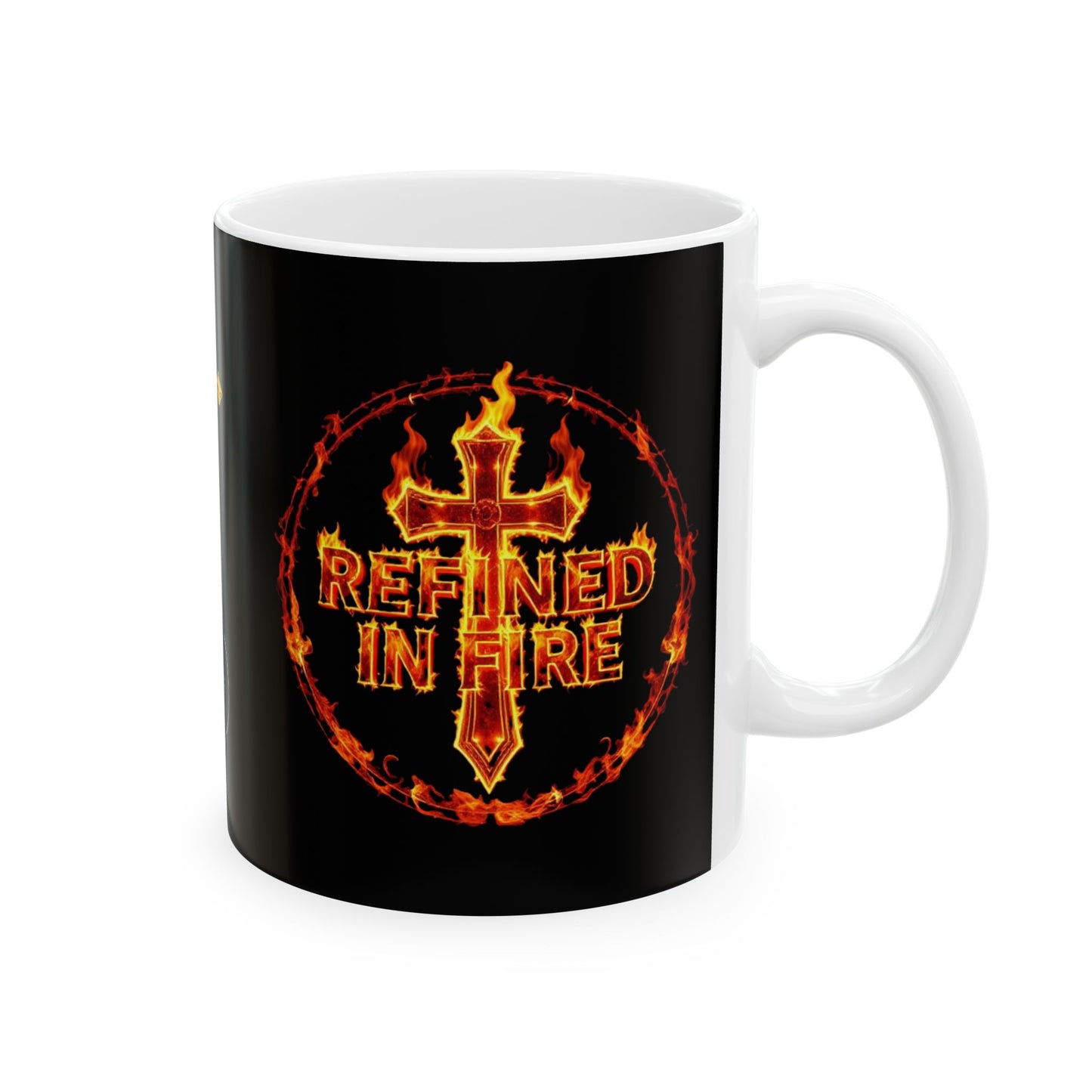 Refined in Fire Christian Mug – 11oz & 15oz