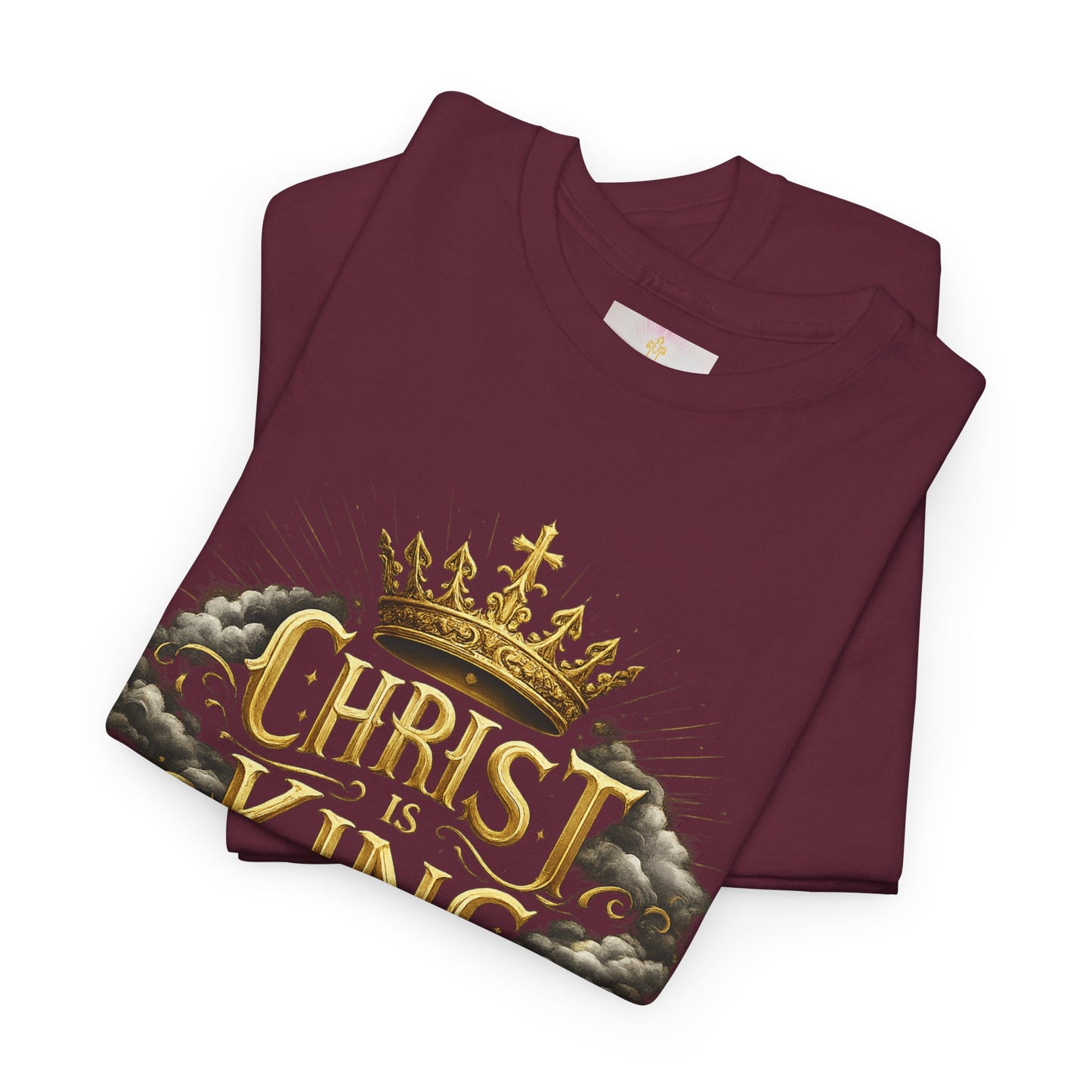 Christ is King Crowned - Women's Christian T-Shirt
