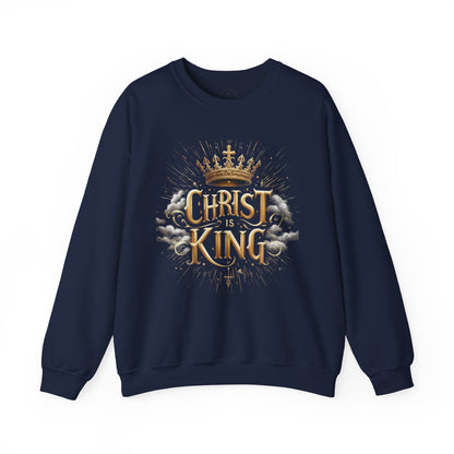 Christ is King - Men's Christian Sweatshirt
