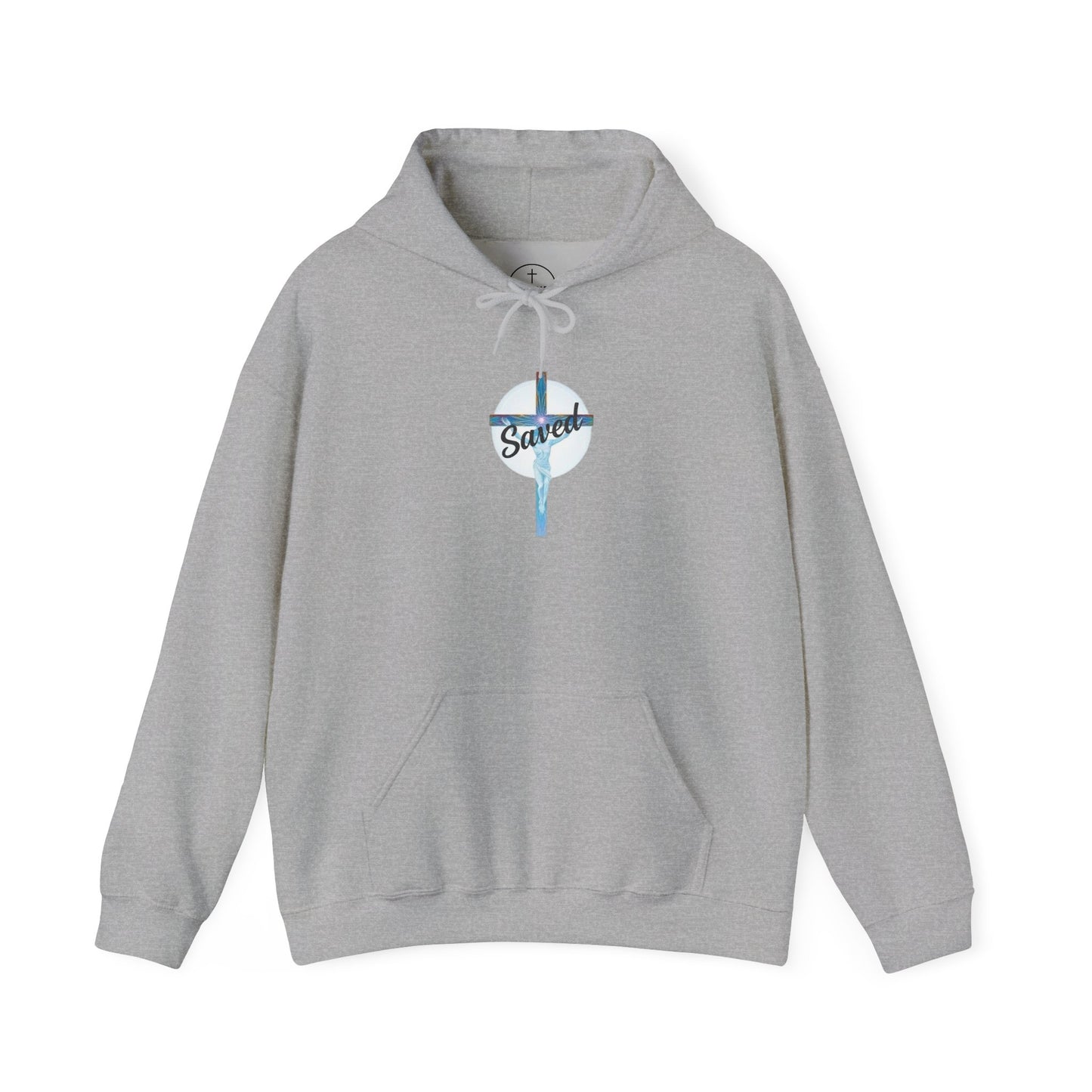 Saved in Christ – Men’s Christian Hoodie