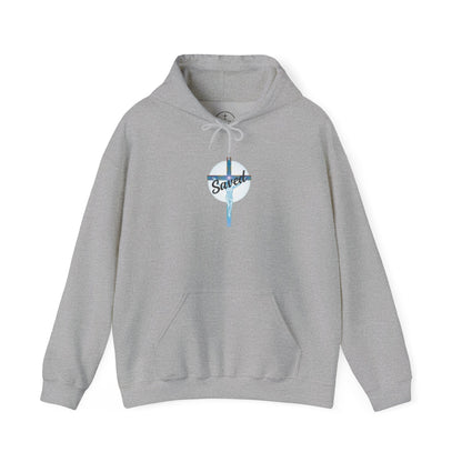 Saved in Christ – Men’s Christian Hoodie