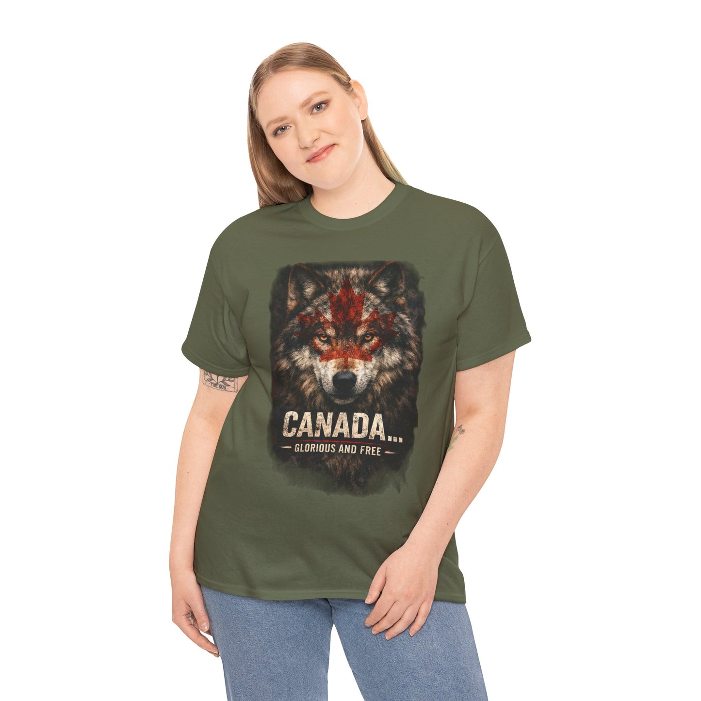 War Paint – Canada: Glorious and Free Women's T-Shirt