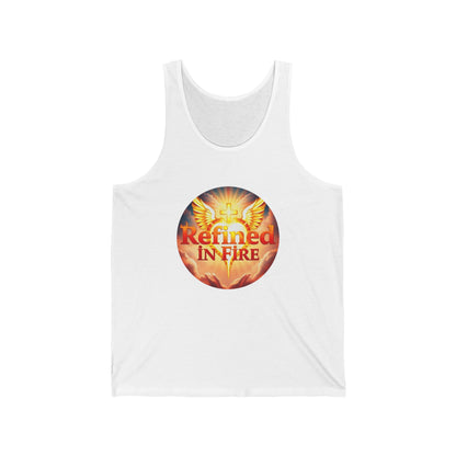 Wings of Faith - Refined in Fire Women’s Christian Tank Top