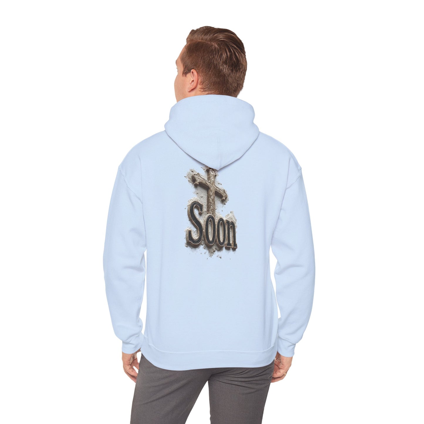 Soon: Revelation – Men’s Christian Hoodie (Dark Lettering)