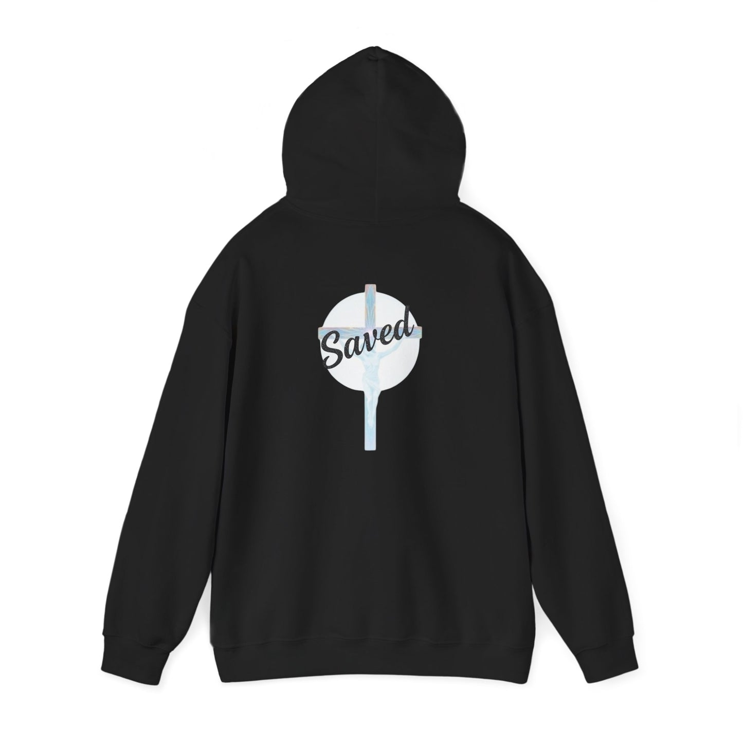 Saved in Christ – Men’s Christian Hoodie